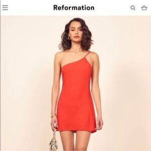 Reformation Madison Dress in Hot Day